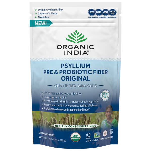 Organic India - Psyllium Pre & Probiotic Fiber Original