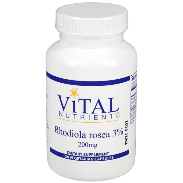 Vital Nutrients - Rhodiola 3% 400mg 120 capsules