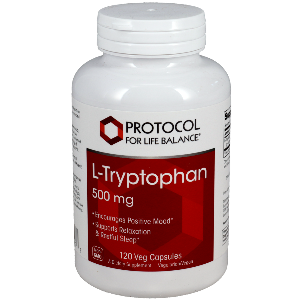 Protocol for Life Balance - L-Tryptophan 500mg 120 capsules