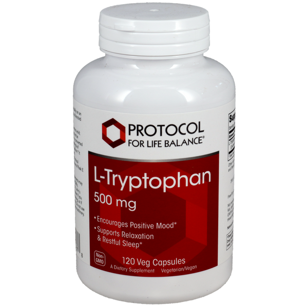 Protocol for Life Balance - L-Tryptophan 500mg 120 capsules
