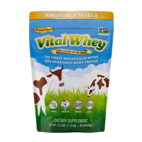 Well Wisdom - Vital Whey®, Vanilla Grass Fed Whey Protein