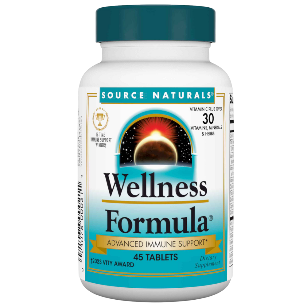 Source Naturals - Wellness Formula® Tablets 45 tablets