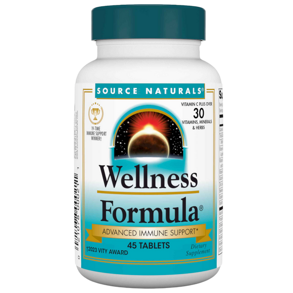 Source Naturals - Wellness Formula® Tablets 45 tablets