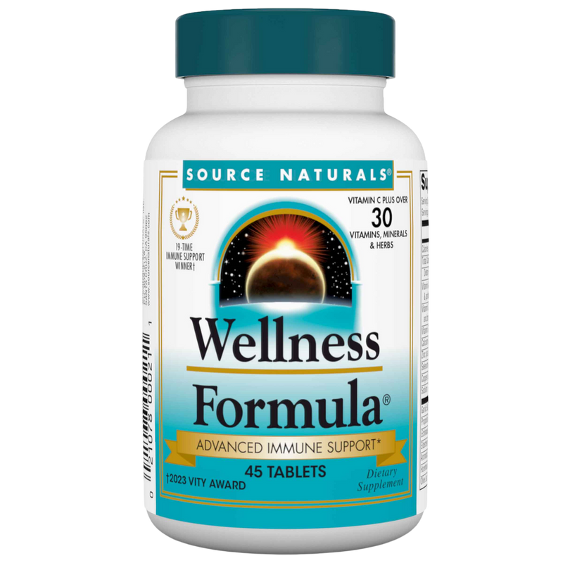 Source Naturals - Wellness Formula® Tablets 45 tablets