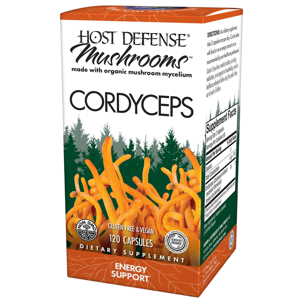 Host Defense - Cordyceps (Cordyceps Militaris) 120 capsules