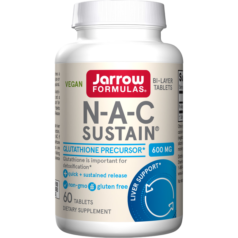 Jarrow Formulas - N-A-C Sustain 600mg
