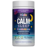 Natural Vitality - CALM Kids Sleep Gummies Magnesium Citrate with Melatonin, Berry - view 1