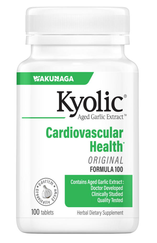 Wakunaga - Kyolic Aged Garlic Extract Formula 100 - Cardio Tablets 100 tablets