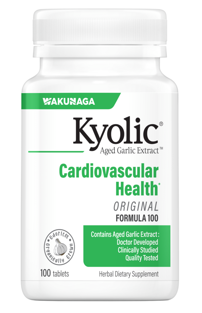 Wakunaga - Kyolic Aged Garlic Extract Formula 100 - Cardio Tablets 100 tablets