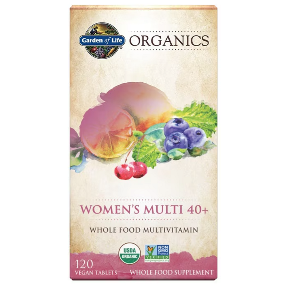 Garden of Life - Organics Womens Multi 40+ 120 tablets