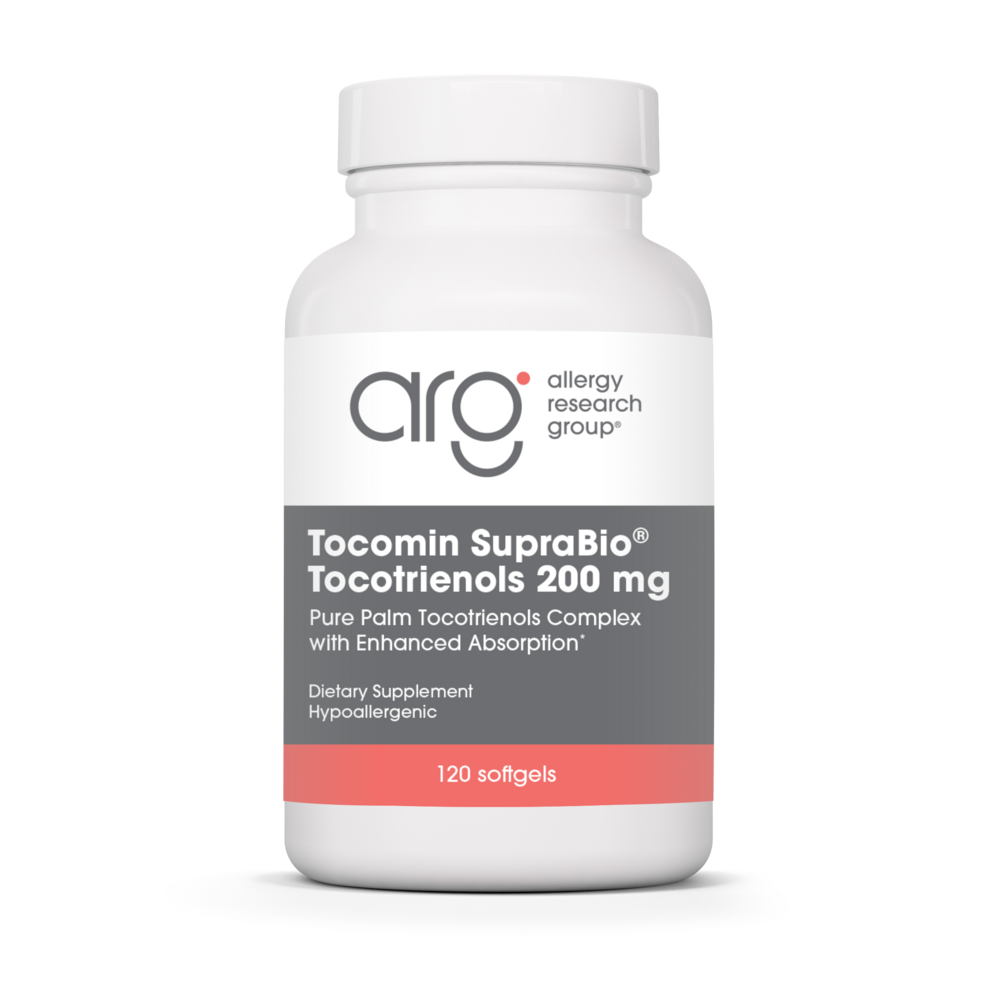 Allergy Research Group - Tocomin SupraBio Tocotrienols 200mg 120 Softgels