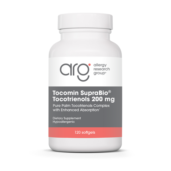 Allergy Research Group - Tocomin SupraBio Tocotrienols 200mg 120 Softgels
