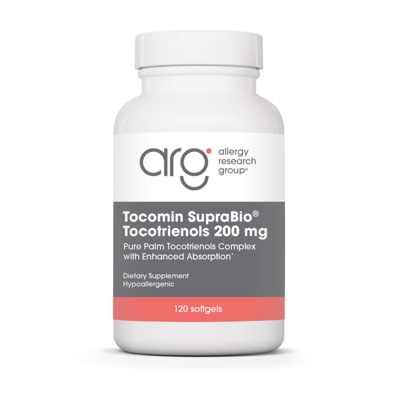 Allergy Research Group - Tocomin SupraBio Tocotrienols 200mg 120 Softgels