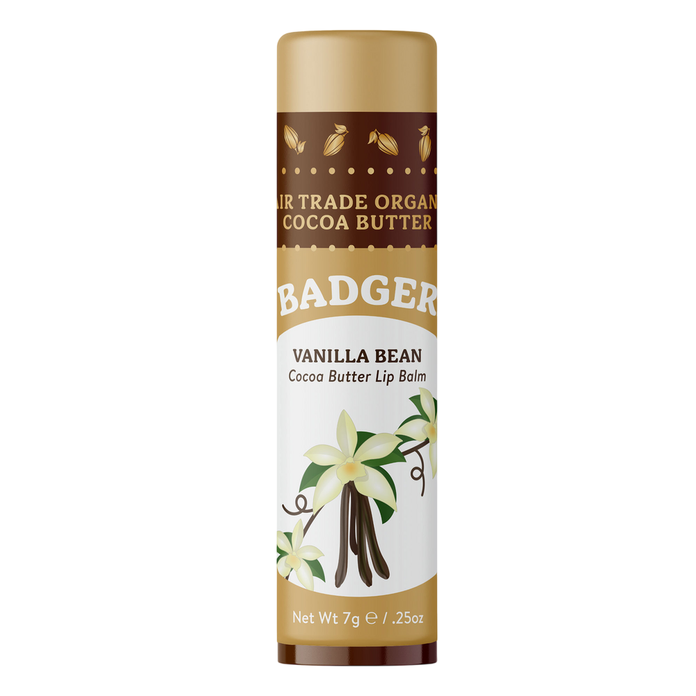 Badger - Vanilla Bean Cocoa Butter Lip Balm
