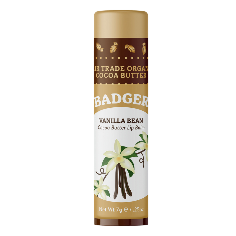Badger - Vanilla Bean Cocoa Butter Lip Balm