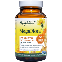 MegaFood - MegaFlora® Probiotic with Turmeric