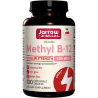 Jarrow Formulas - Methyl B-12 500mcg Cherry