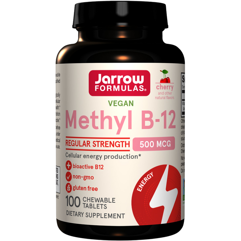 Jarrow Formulas - Methyl B-12 500mcg Cherry