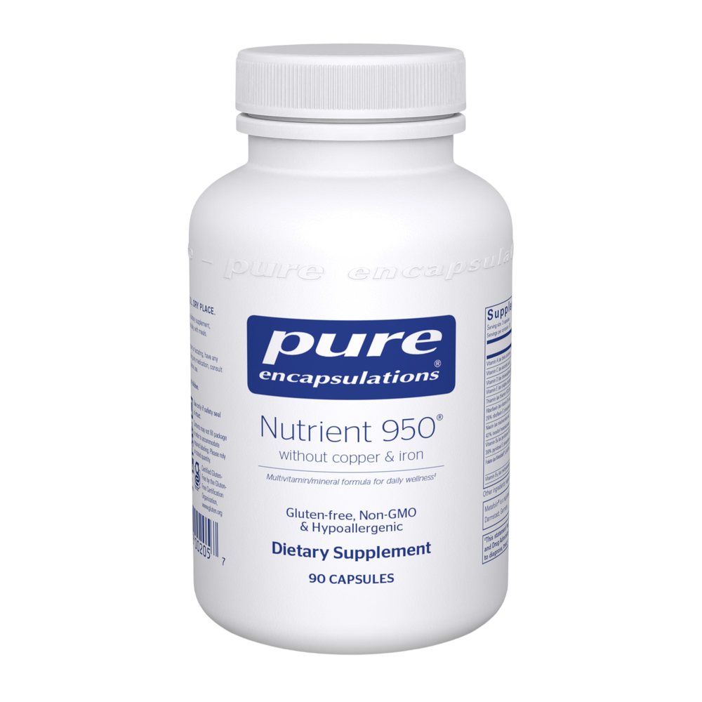 Pure Encapsulations - Nutrient 950® without Copper & Iron 90 capsules