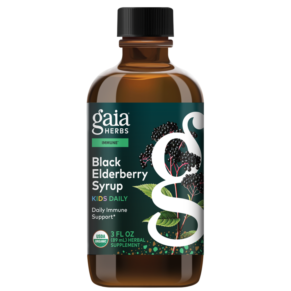 Gaia Herbs Pro - Kids Black Elderberry Syrup