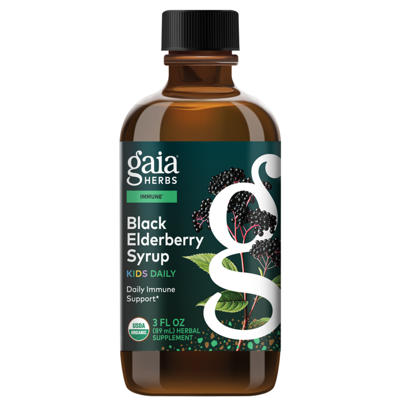Gaia Herbs Pro - Kids Black Elderberry Syrup