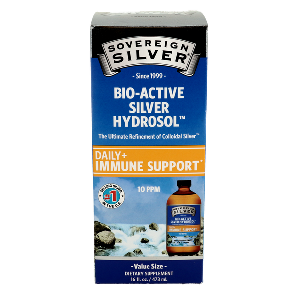 Sovereign Silver - Bio-Active Silver Hydrosol Immune Screw Top