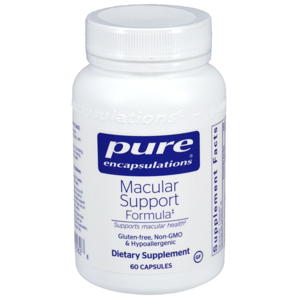 Pure Encapsulations Macular Support Formula* 60 capsules front