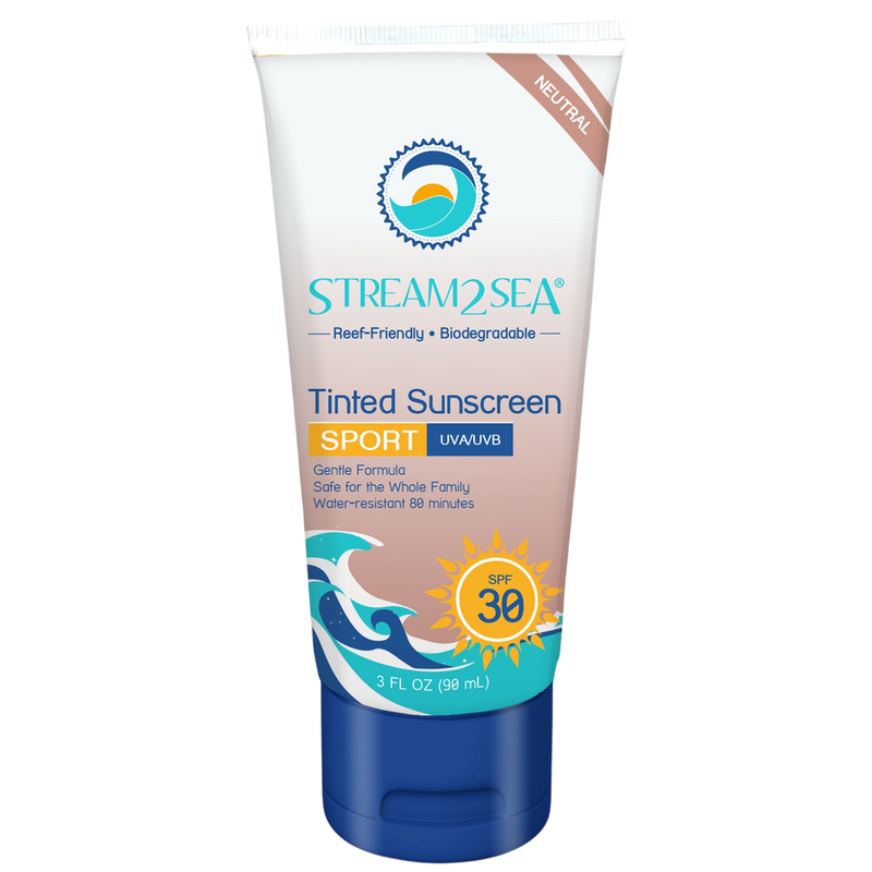 Stream2Sea - EcoTinted Sunscreen for Face & Body Spor