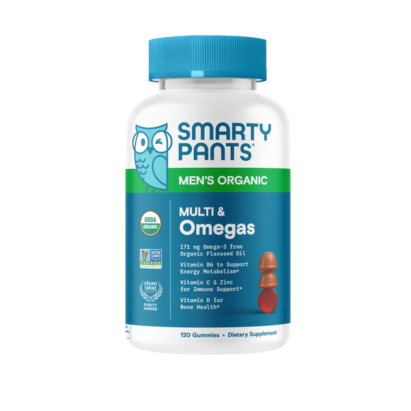SmartyPants Vitamins - SmartyPants Organics Men's Complete