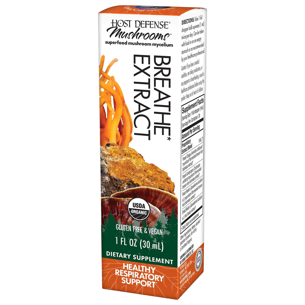 Host Defense - Breathe Extract 30 Milliliters