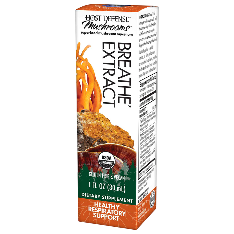 Host Defense - Breathe Extract 30 Milliliters