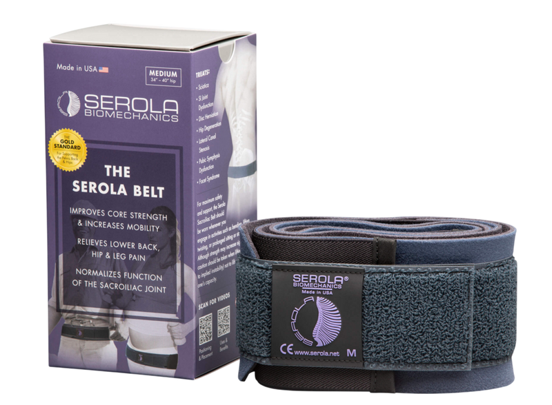 Serola Biomechanics - Serola Sacroiliac Belt Large 40-46"