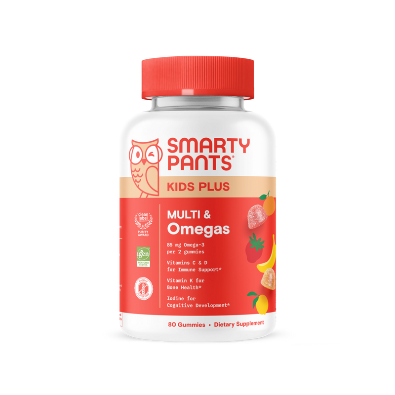 SmartyPants Vitamins - Kids Plus Multi & Omegas