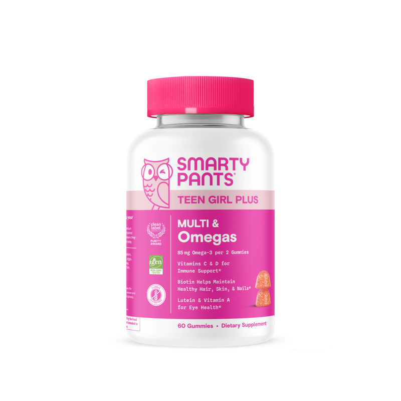 SmartyPants Vitamins - Teen Girl Plus Multi & Omegas