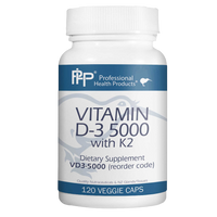 Professional Health Products - Vitamin D3 5000 with K2