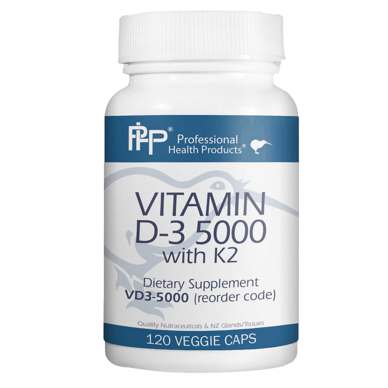 Professional Health Products - Vitamin D3 5000 with K2