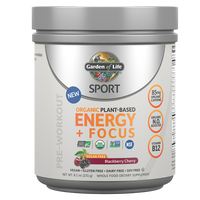Garden of Life Sport - SPORT Organic Energy + Focus SF Blackberry Cherry
