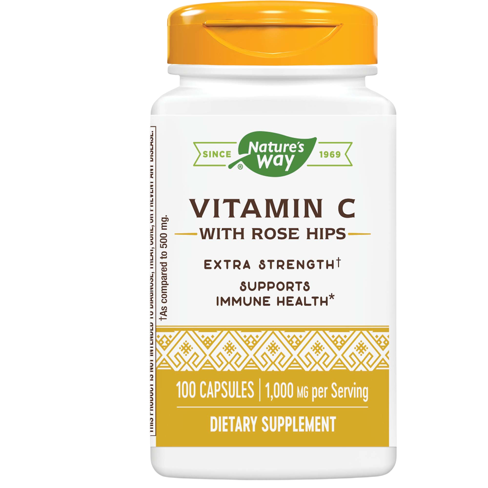 Nature's Way - Vitamin C 1000mg with Rose Hips 100 capsules