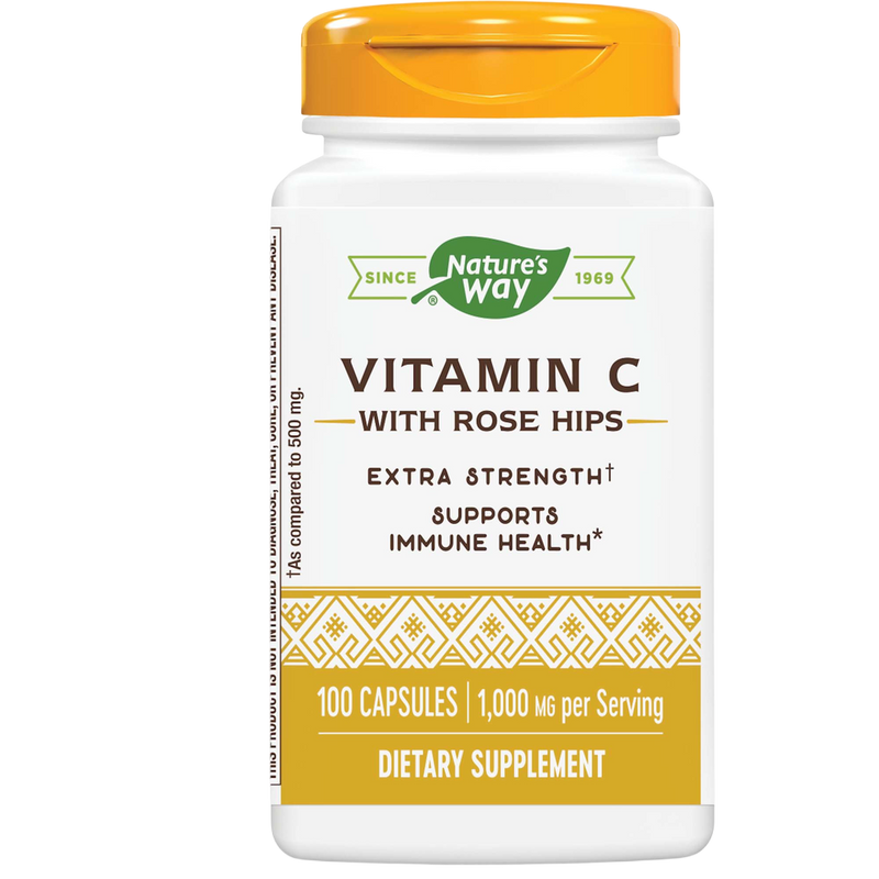 Nature's Way - Vitamin C 1000mg with Rose Hips 100 capsules