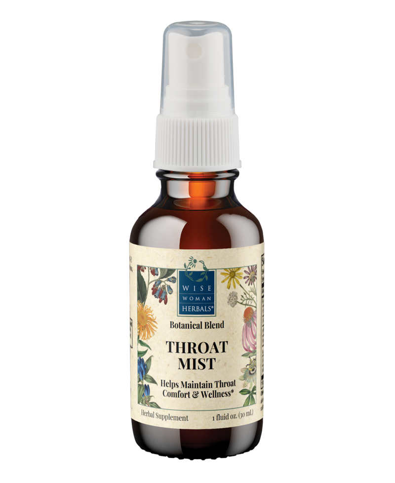 Wise Woman Herbals - Throat Mist 30 Milliliters