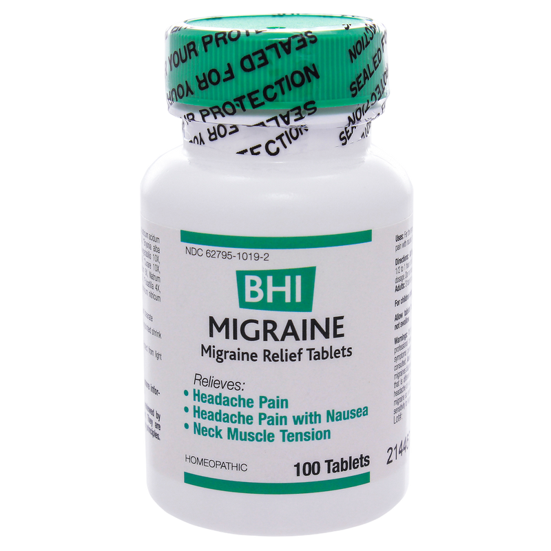BHI Homeopathics/Medinatura - BHI Migraine