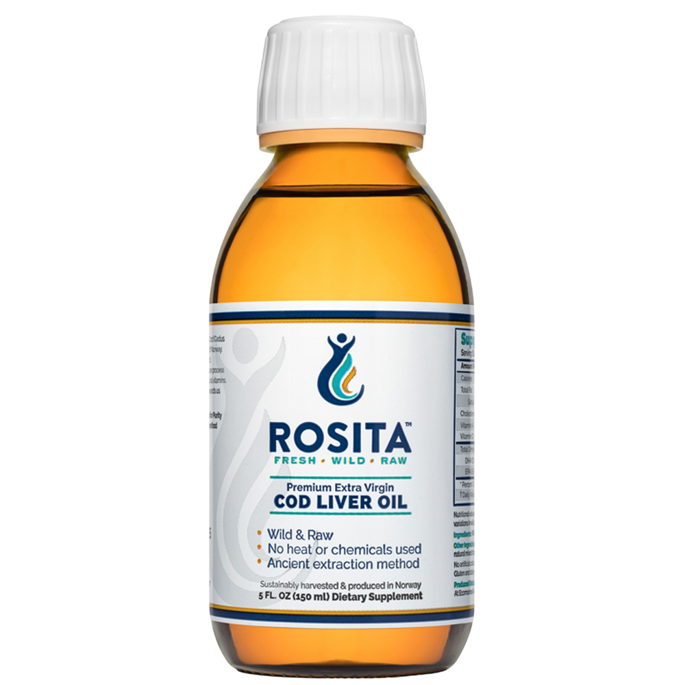 Rosita Real Foods™ - Rosita Extra Virgin Cod Liver Oil Liquid