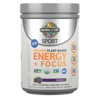 Garden of Life Sport - SPORT Organic Pre-Workout Energy + Focus Blackberry