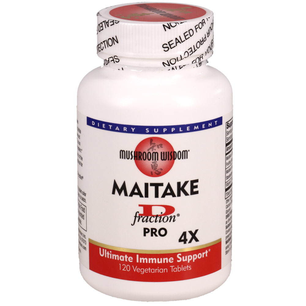 Mushroom Wisdom - Pro Maitake D-Fraction 4X Tablets