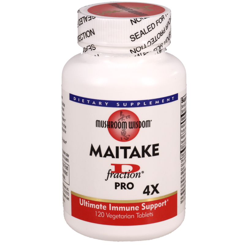 Mushroom Wisdom - Pro Maitake D-Fraction 4X Tablets