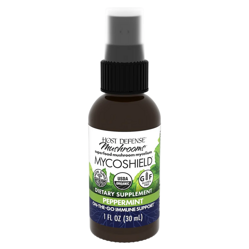 Host Defense - Mycoshield Spray Peppermint 30 Milliliters