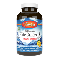 Carlson Labs - Elite Omega 3 Gems 240 Softgels