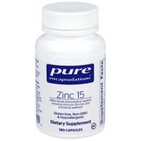 Pure Encapsulations - Zinc 15 180 capsules