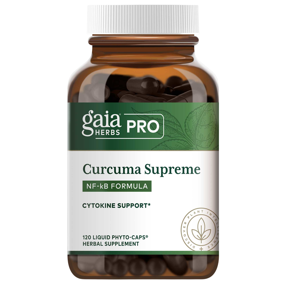 Gaia Herbs Pro - Curcuma Supreme NK-kB Formula 120 capsules