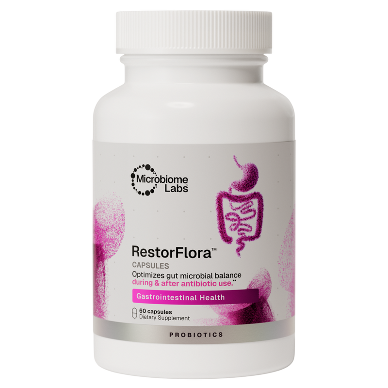 Microbiome Labs - RestorFlora 60 capsules